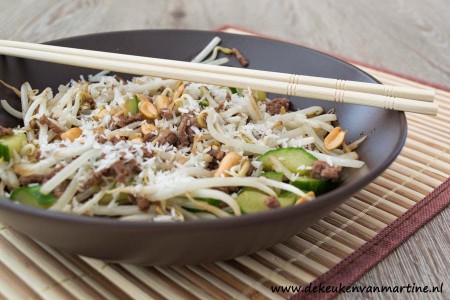 Thaise wortel taugésalade
